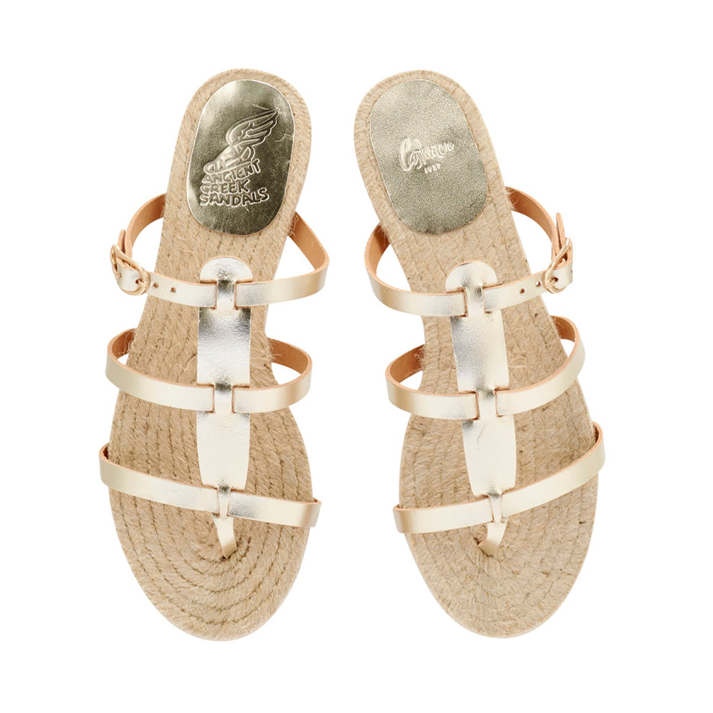 Griego M93 美品 Milos/210 Leather Platinum – Ancient Greek Sandals