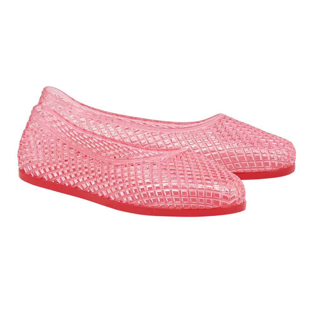 フラットシューズ ANCIENT GREEK SANDALS SS25 IRO JELLY BALLERINA (IRO PINK) Iro – Ancient Greek Sandals