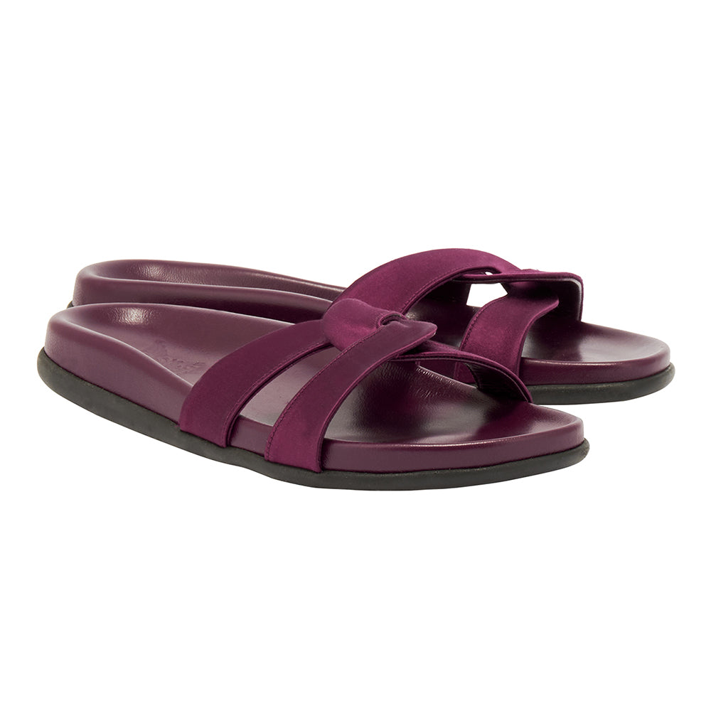サンダル・ミュール ANCIENT GREEK SANDALS SLIPPER (DESMOSFOOTBED KHAKINATURAL) Desmos Footbed – Ancient Greek Sandals