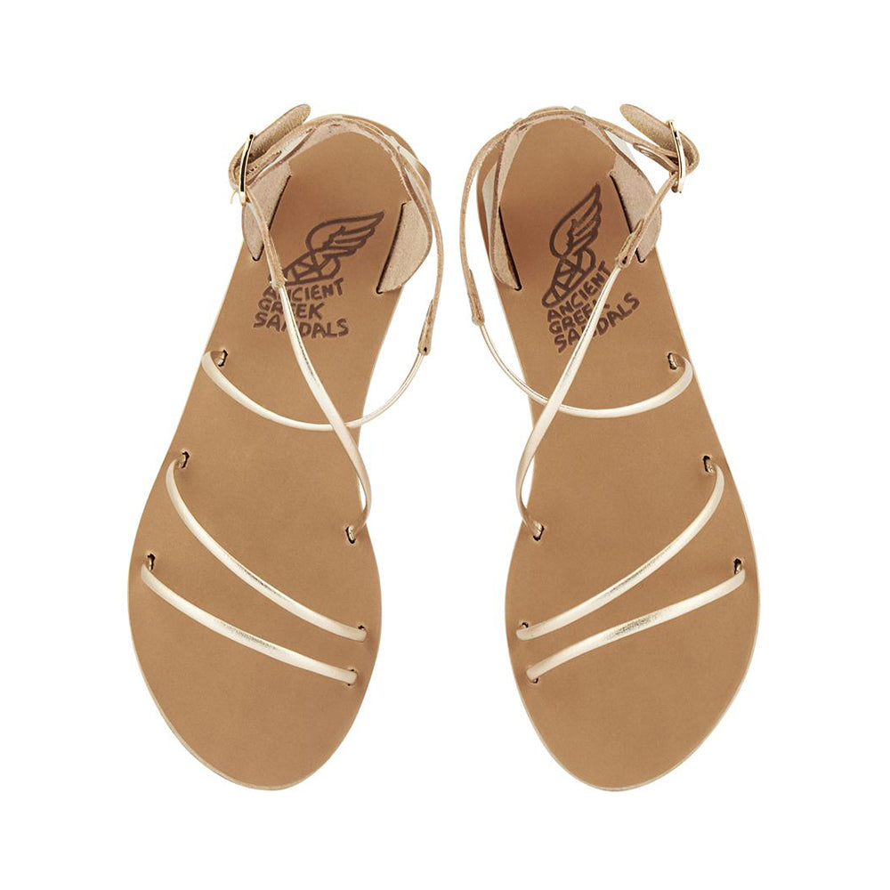 Griego M93 美品 Meloivia Leather Platinum – Ancient Greek Sandals