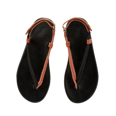 Zoi Rope Black/Tan sandals top