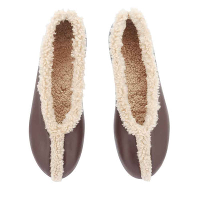 Aeropi Ballet Flat Brown