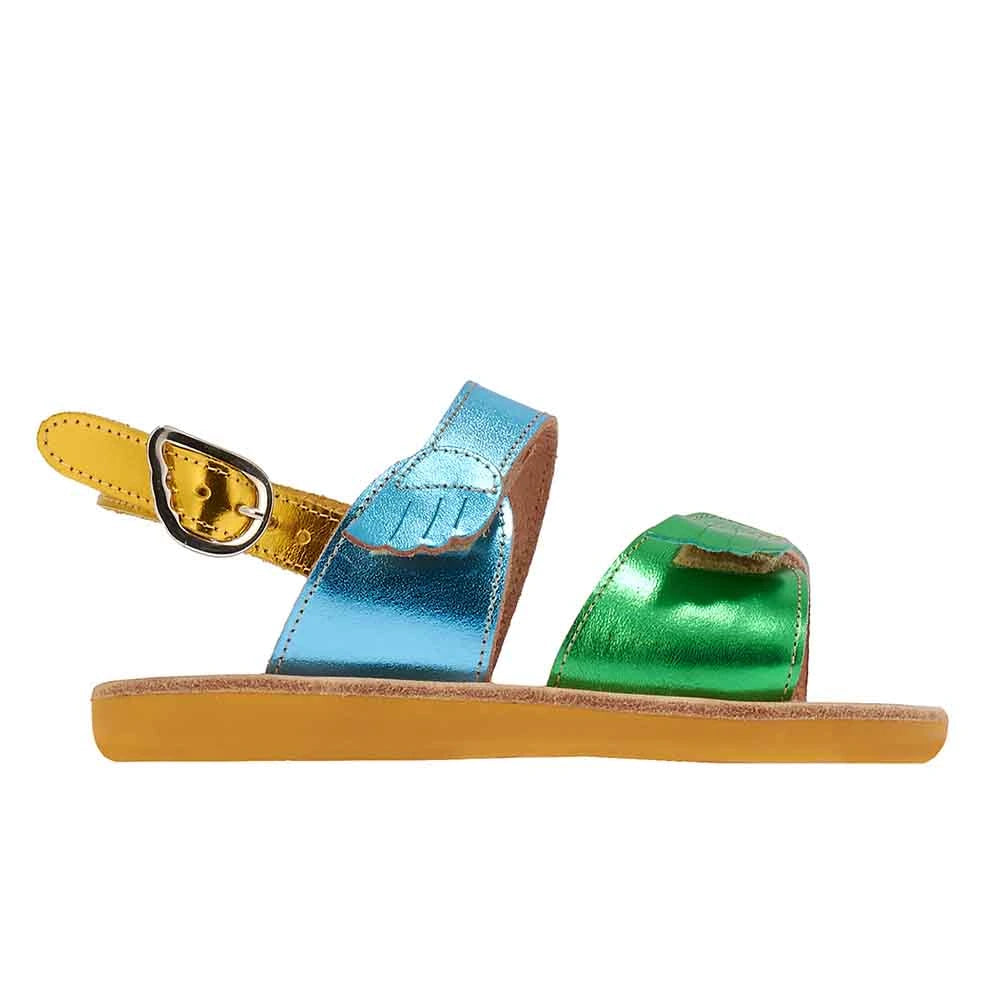 Little Iliada Soft Yellow/Celeste/Green 1