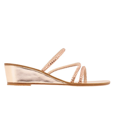 Polytimi Low Wedge Rose Gold