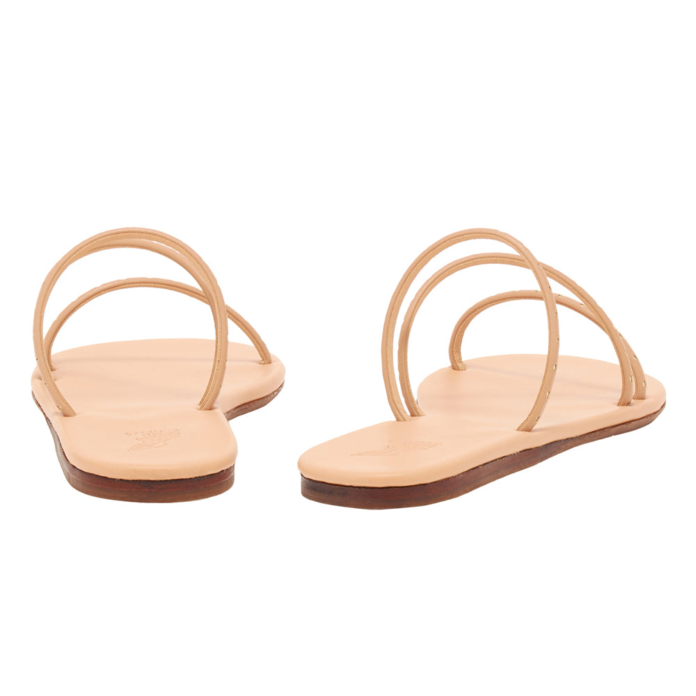 Lynx Synthetic Leather Natural/Platinum – Ancient Greek Sandals