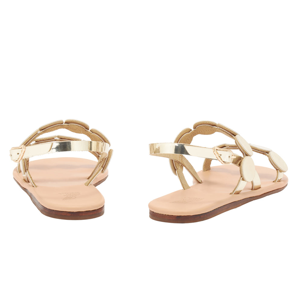 Titania Synthetic Leather Gold – Ancient Greek Sandals