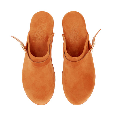 Classic Closed Clog Orange