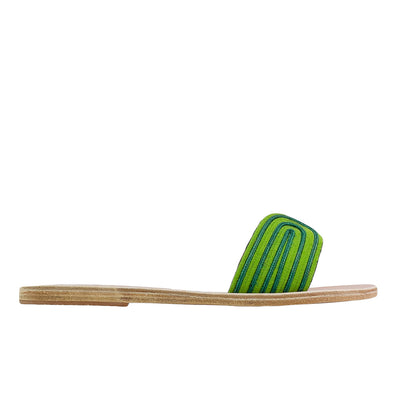 The Harness Slide Green/Olive