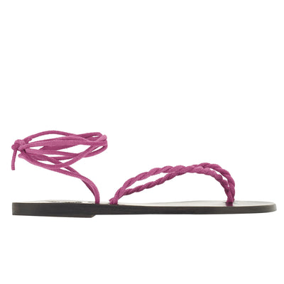 Serifos Lace Up Fuchsia