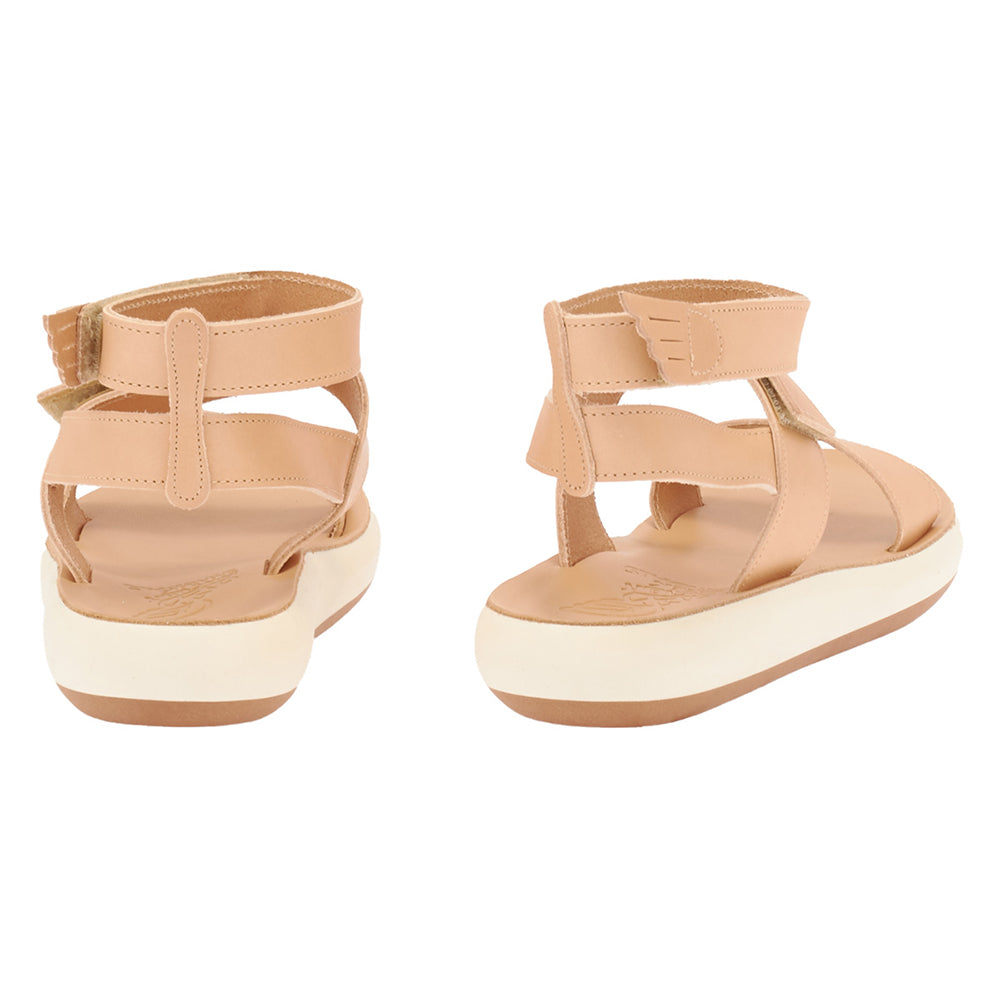 Nostalgia Fabric/Leather Natural – Ancient Greek Sandals