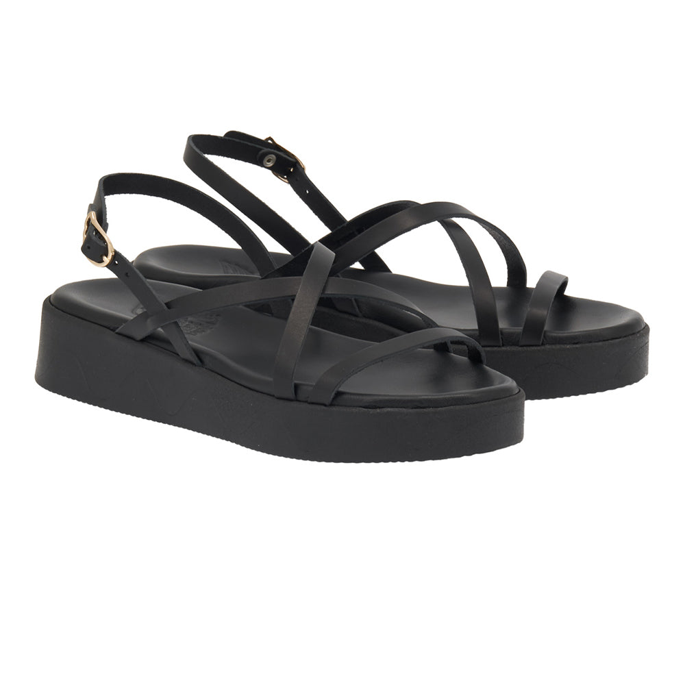 【関税込み】Ancient Greek Sandals ブラック Silia サンダル Silia – Ancient Greek Sandals