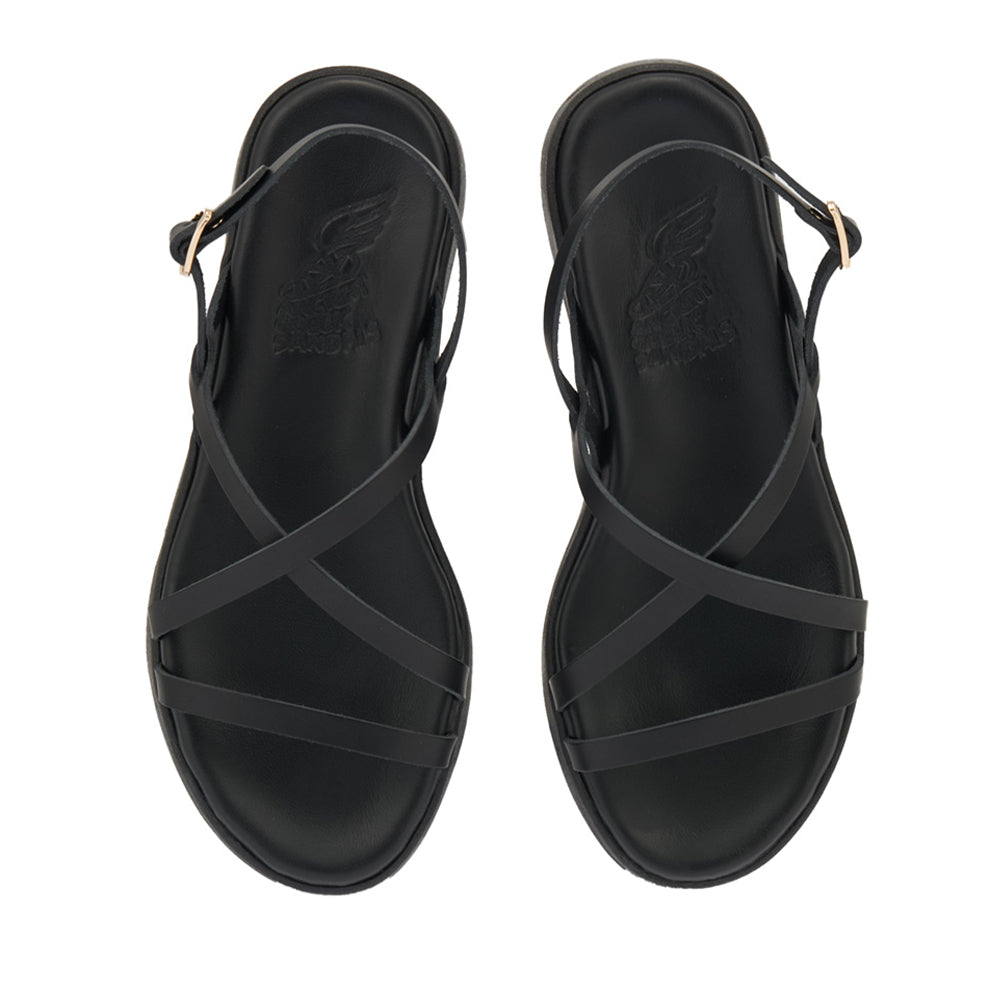 【関税込み】Ancient Greek Sandals ブラック Silia サンダル Silia – Ancient Greek Sandals