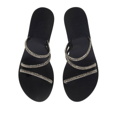 Polytimi Low Wedge Black