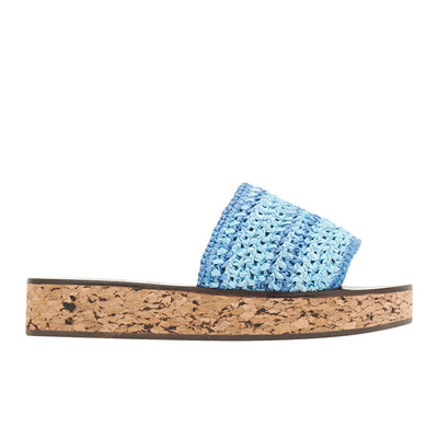 Milos Slide Mixed Blue