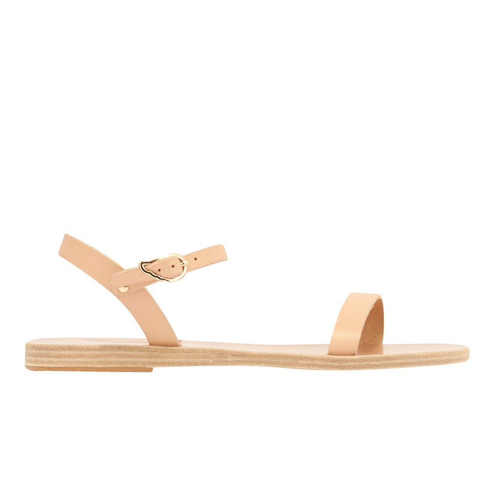 ancient greek sandals Irida flat Natural