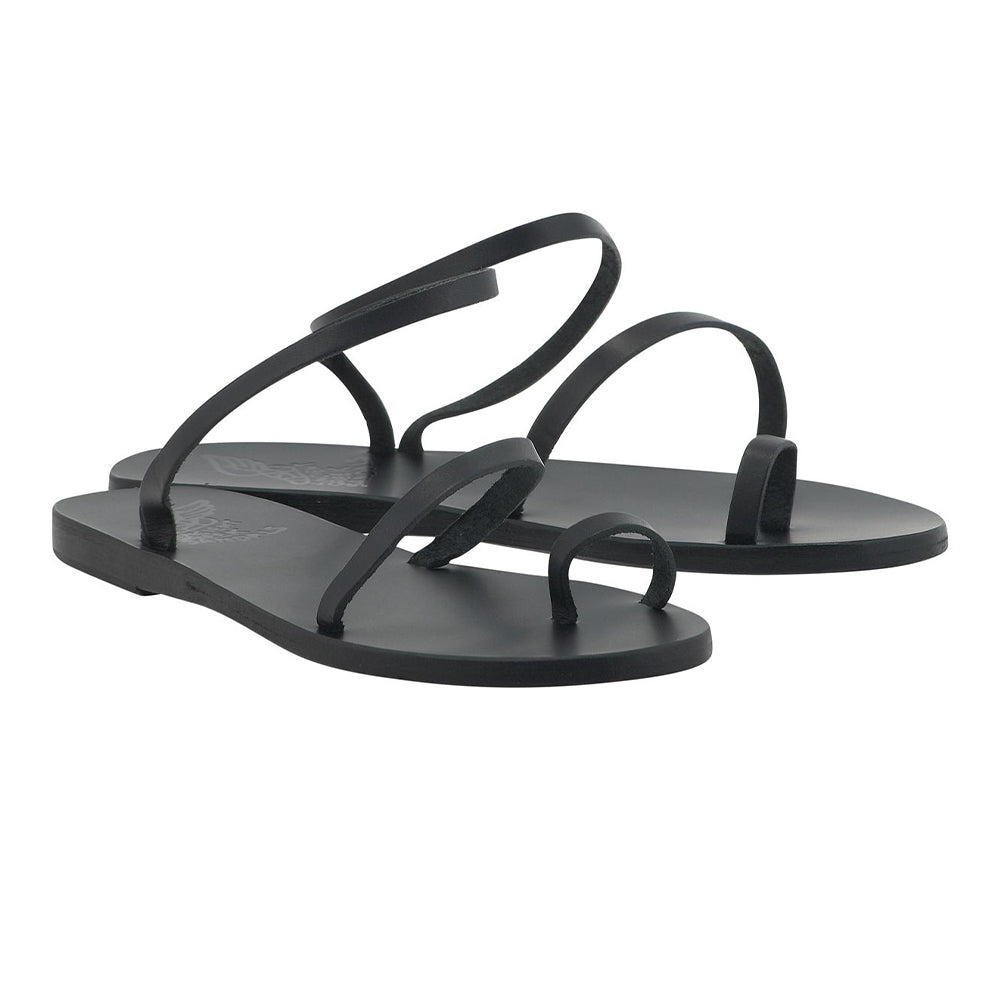 ★Ancient Greek Sandals★ ブラック Eleftheria サンダル Apli Eleftheria – Ancient Greek Sandals