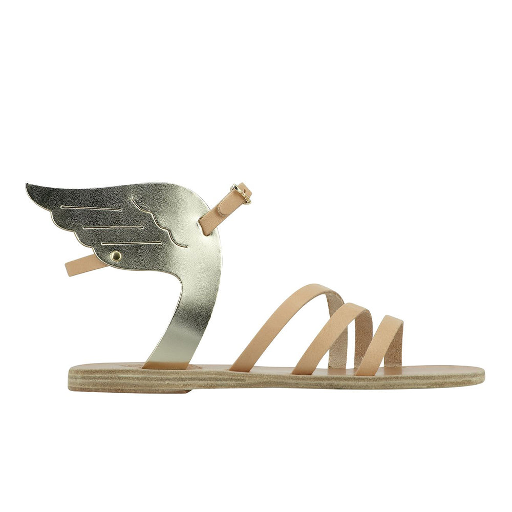 ancient greek sandals Ikaria Natural / Platinum