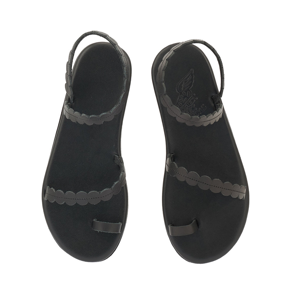 Ancient Greek Sandals Apteros ブラックサンダル Ancient Greek Sandalsのブラック Apteros サンダルがセール中