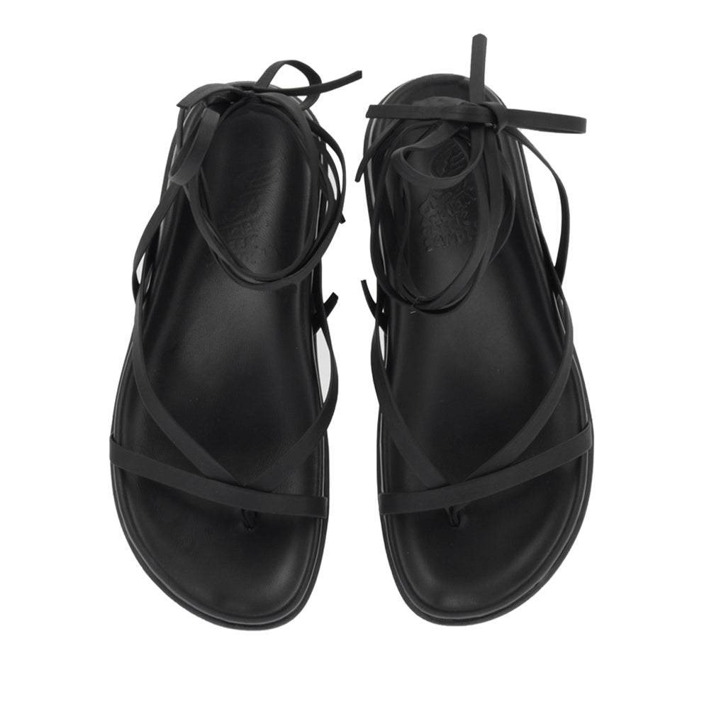 【関税込み】Ancient Greek Sandals ブラック Glykeria サンダル Glykeria – Ancient Greek Sandals