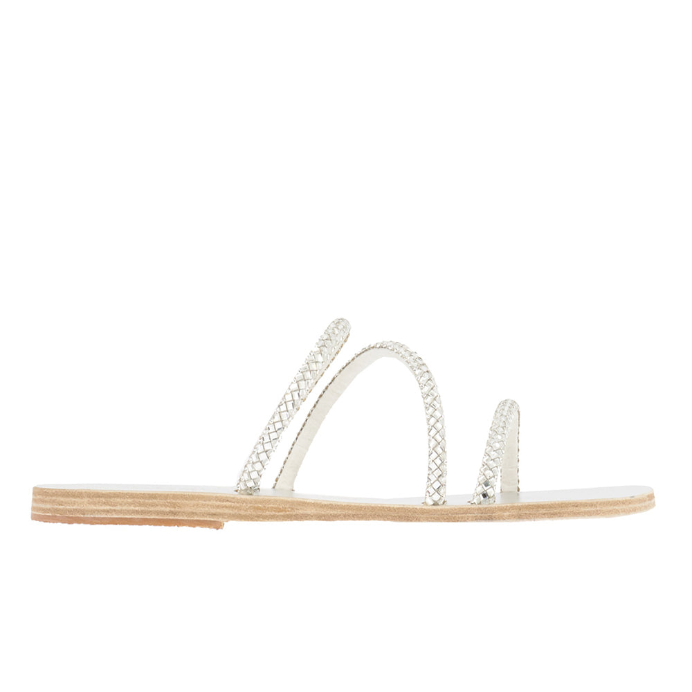 ancient greek sandals Polytimi Silver