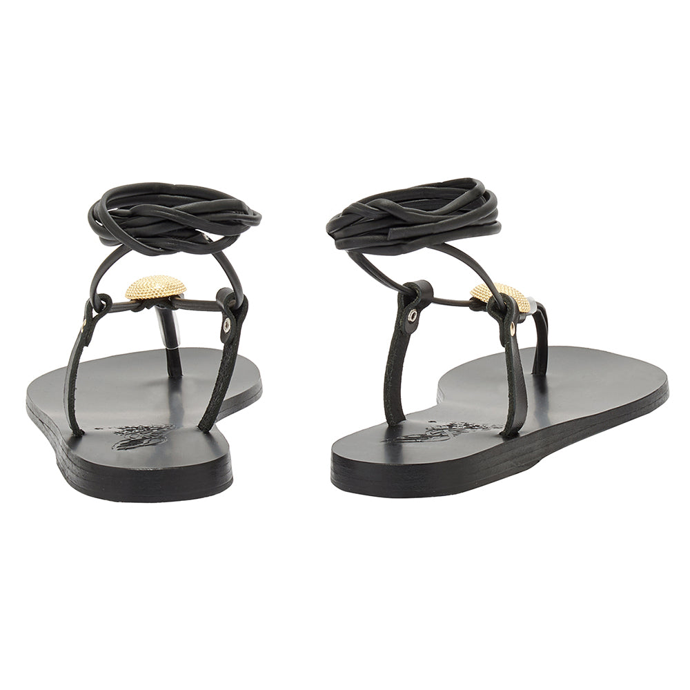 Ancient Greek Sandals Apteros ブラックサンダル Apteros – Ancient Greek Sandals