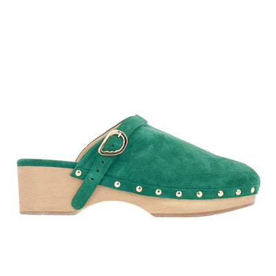 Classic Closed Clog Green