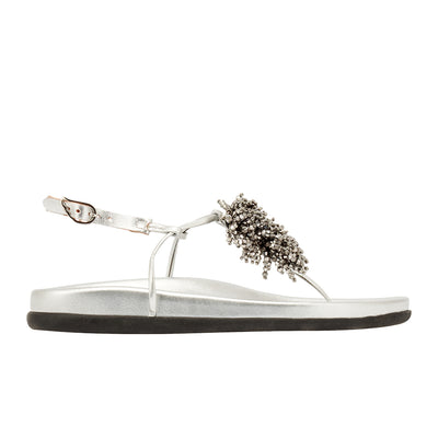 Rikki Footbed All Silver