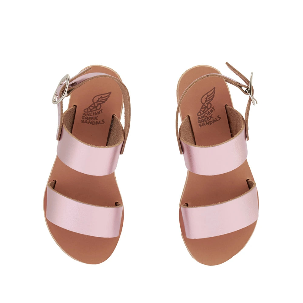Little Clio Soft Metallic Pink Metal top