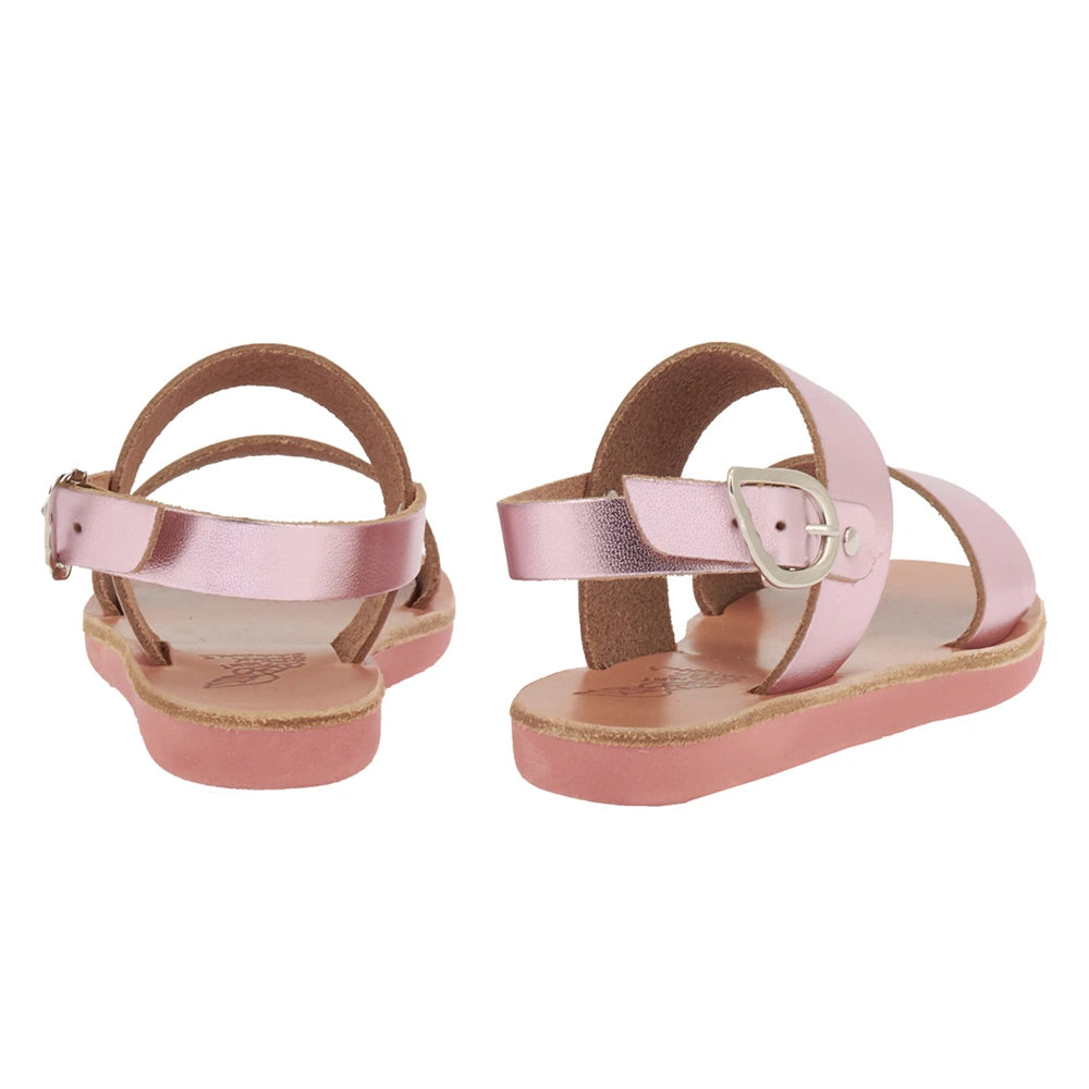Little Clio Soft Metallic Pink Metal back