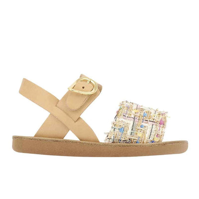 Little Kaliroi Soft Tweed  White 1