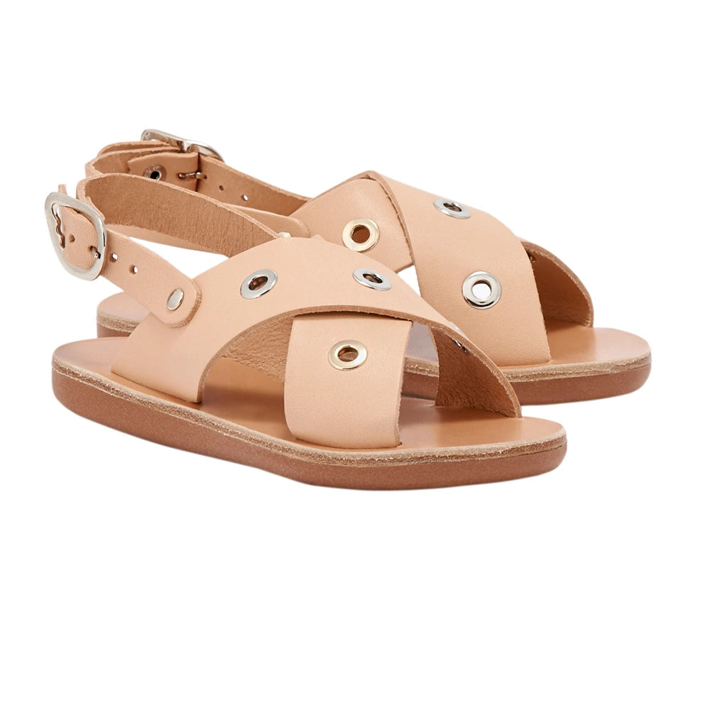 Little Maria Eyelets Soft Natural 3-4