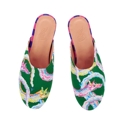 The Slipper  Satin Fidi top