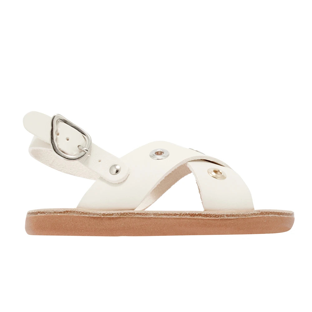 Little Maria Eyelets Soft Off White side