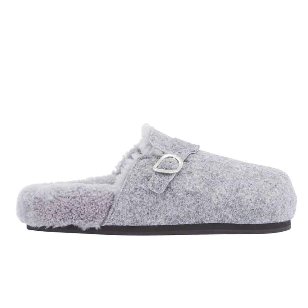 Vasilitsa Felt/Sheepskin Grey side view