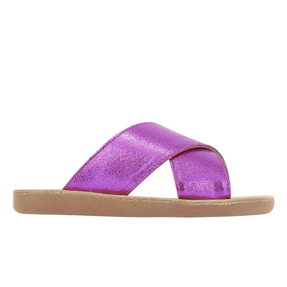 Little Thais Soft Lame Fuchsia 1