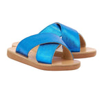 Little Thais Soft Lame Blue 3