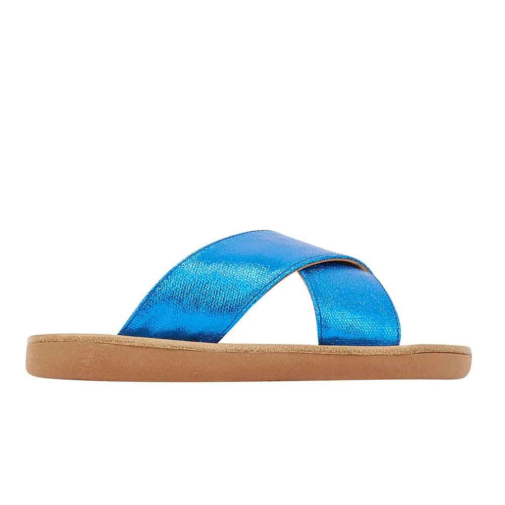 Little Thais Soft Lame Blue 1