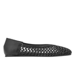Aeropi Ballet Flat Raffia Black side