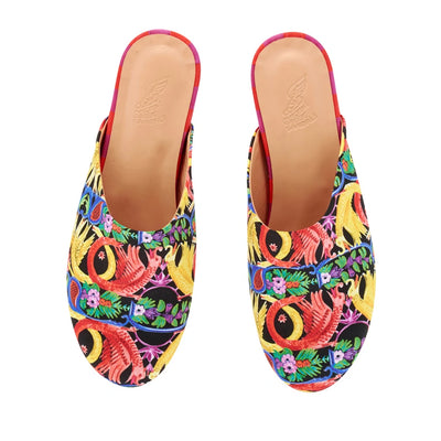 The Slipper Satin Girlanda top