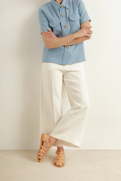 Homeria Leather Natural sandals 