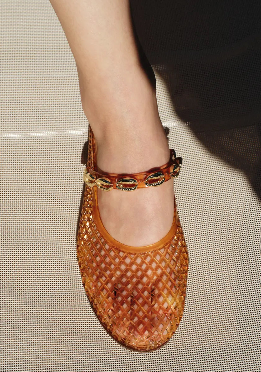 Iro Shells Clear – Ancient Greek Sandals