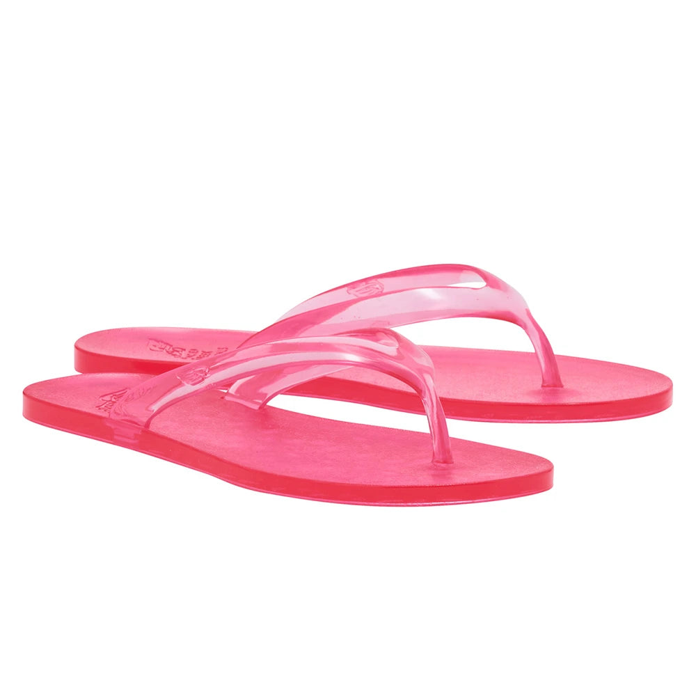 Jelly Flip Flop Pink 3-4
