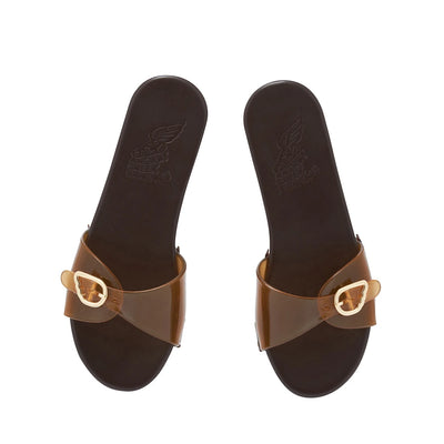 Omonia Clog Jelly Caramel sandals top