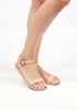 Drama New Leather Natural sandals 