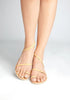 Eleftheria Leather Natural sandals 
