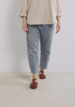 Karina Leather Cherry sandals 
