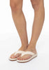 Charys Comfort Leather Off White sandals 