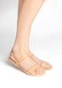 Clio Leather Natural Sandals 