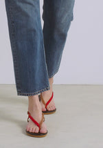 Zoi Cord/Leather sandals 