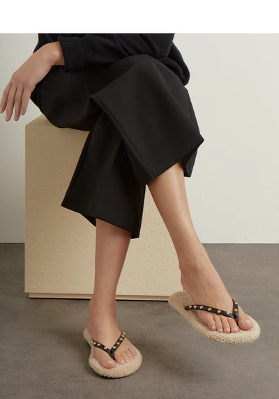 Saionara Shearling sandals